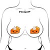 PASTEASE Nipple Pasties - Pie: Happy Kawaii Pumpkin Pie Nipple