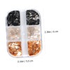 Baluue 5 Boxes Mica Slice Glitter Nail Art Decorations for