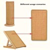 Durable Wall-Mounted Sisal Cat Scratcher Pad, Space-Saving Scratch Mat for