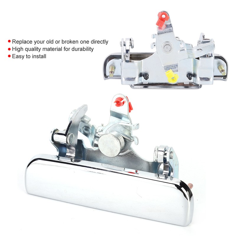 Electroplating Style Car Tail Rear Door Handle Replacement Accessory Fit