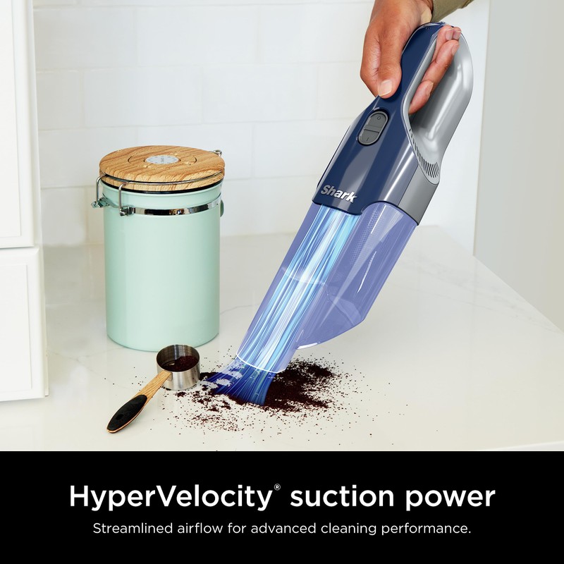Shark Cyclone PET Handheld Vacuum with 8" Crevice Tool, HyperVelocity
