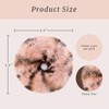 Mirlern 4-Piece Pom Pom Hair Ties for Women Girls, Soft