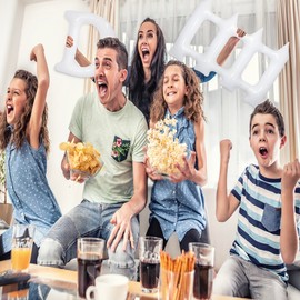 Defense Sign 2 pcs D + Fence | Defense Sports Sign | Football D Fense, Basketball D Fense | Baseball D Fense, Inflatable D-Fence sign| Sports Party Decoration | Defense Gameday Decoration | BASHOUT