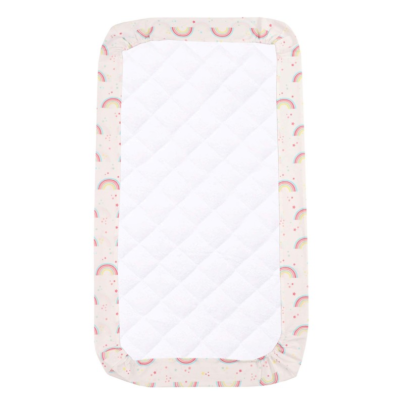 2 x Cot Bed Fitted Sheet 100% Cotton 200 Thread