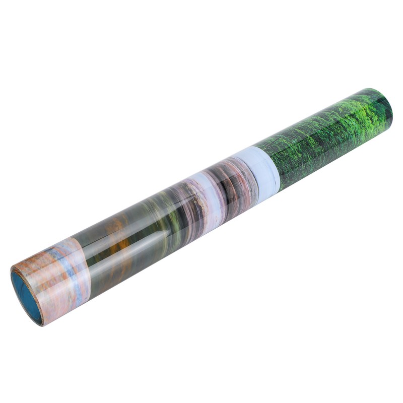 PVC Mountain Interval Rivers Fish Tanks Wallpaper Aquarium Background Poster