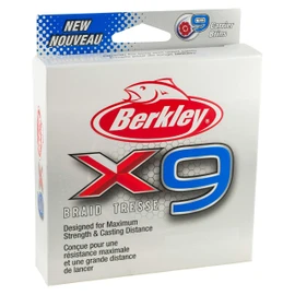Berkley X9 Braided Superline Crystal 50lb Test | 69lb | 31.5kg 328 Yards | 300m Fishing Line Perfect for Freshwater and Saltwater Environments