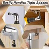 2pcs 105 Degree Right Angle Drill adapters, Right Angle Screwdriver