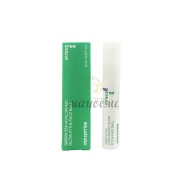 Innisfree Green Tea Hyaluronic Acid Glow Eye Face Ball 10ml / 이니스프리 그린티 히알루론산 글로우 아이페이스볼 10ml