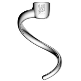 Spiral Dough Hook Replacement for KitchenAid 4.5-5 Qt. Tilt-Head Stand Mixers/18/8 Stainless Steel Accessories/No coating/Dishwasher Safe/Compatible for K45B/K5THCB