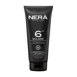 NERA SPF 6 Sunscreen Body Lotion – Lightweight & Hydrating, Low-Protection UVA/UVB Formula with Black Myrtle & Volcanic Stone Extracts, Water-Resistant, Antioxidant-Rich & Paraben-Free, 200ml