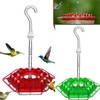 LimCryspp Shirem Hummingbird Feeder for Outdoors - 30 Flower Feeding