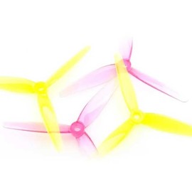 8pcs HQProp 5.1X3.5X3 5.1 Inch 3-Blade Propeller Set (4X CW / 4X CCW) Berry Colors