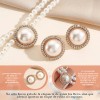 Collar Aretes Para Mujer De Perlas Juego De Joyas Regalos