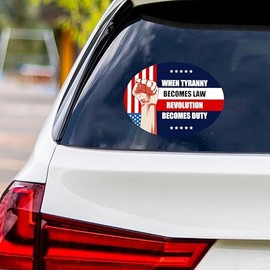 Fight for Justice Protest Vinyl Sticker, Resist Hate Decal, Anti-Trump, Resist Racism Sticker, Resist Fascism Car Bumper Sticker, 6" x 4.5"