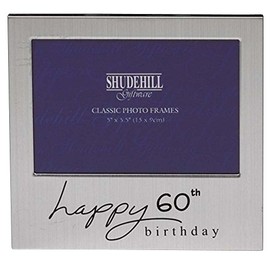 5" x 3" Happy 60th Birthday Photo Frame Occasion Gift Present 72260