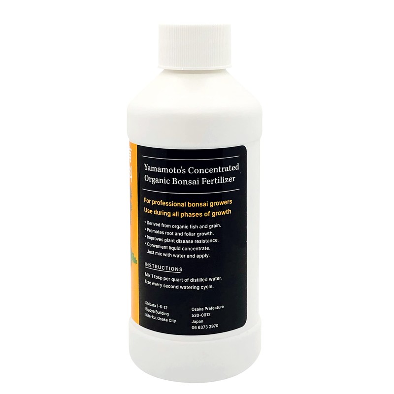 Yamamoto's Organic Concentrated Bonsai Fertilizer - Japan's Favorite - 8oz