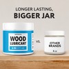 Impresa 6 Oz Wood Drawer Wax Paste - Friction-Free Sliding