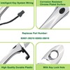 omoZone Exterior Door Handle Front Left Driver Side with Keyhole