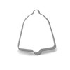 Keewah Christmas Bell Cookie Cutter, 4.7”, Stainless Steel