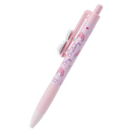 Sanrio My Melody 923923 Ballpoint Pen with Swing Mascot (Mini Face)