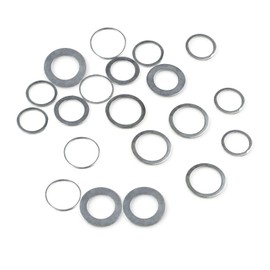 20Pieces Saw Blade Bushing Set Saw Blade Spacer Saw Blade Adapter Ring 1 Inch to 20mm, 1 Inch to 5/8Inch, 7/8 Inch to 20 mm, 7/8 Inch to 5/8 Inch, 20 mm to 5/8 Inch, 4 Pieces Each Size