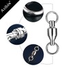 Atibin Jigging, Stainless Steel Swivel, Sarkan, Fishing, High Strength, Bearing