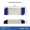 Lumonic I LED Trafo BLV-100-12 I 12V 100W I Input