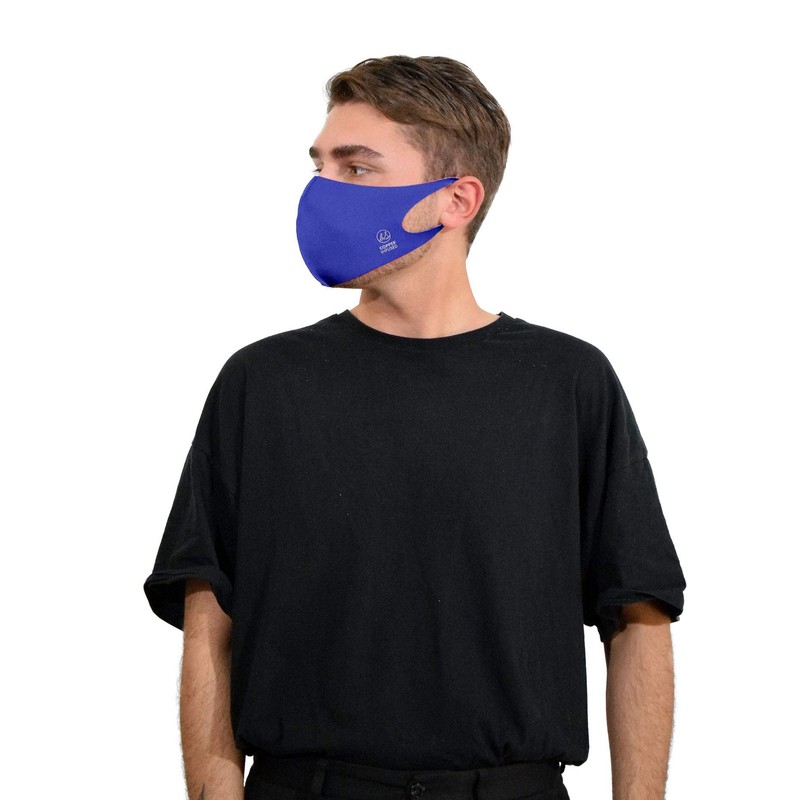 Basic Sense Copper Infused Washable Reusable plain Face Coverings Masks