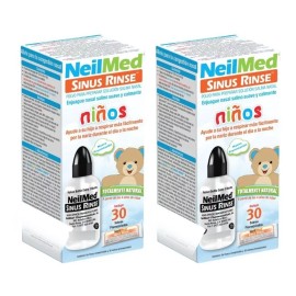 Neilmed Sinus Rinse Niños Botella C/30s C/u (paq. 2pz) Color Transparente