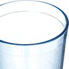 Carlisle 5216-8154 Stackable Shatter-Resistant Plastic Tumbler, 16 oz, Blue (Pack