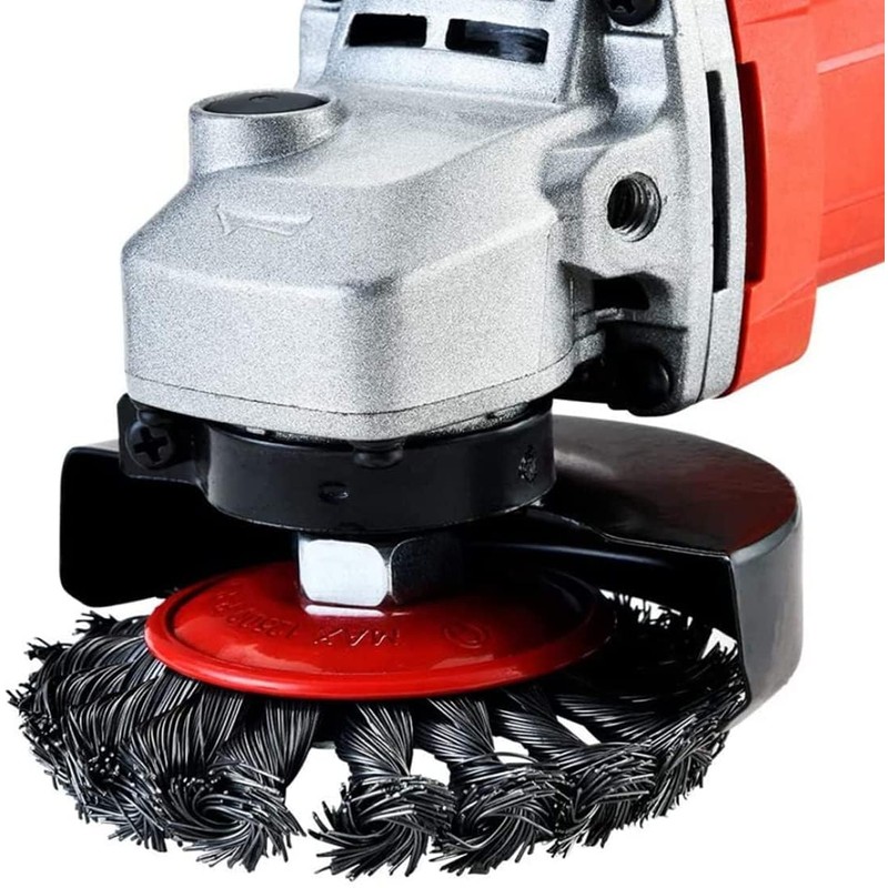 WENORA 12 Pack Wire Brushes - 4 Inch Angle Grinder