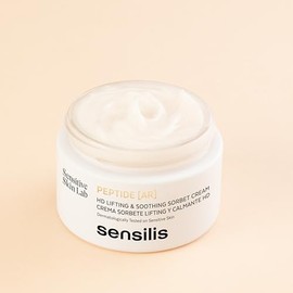 Sensilis - Peptide AR, Crema Sorbete Efecto Lifting y Calmante, Con Pptidos y cido Hialurnico, Para Piel Normal a Grasa y Sensible - 50 Ml            