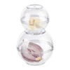 Relaxdays Onion Container, Set of 2, Food Storage Balls Garlic