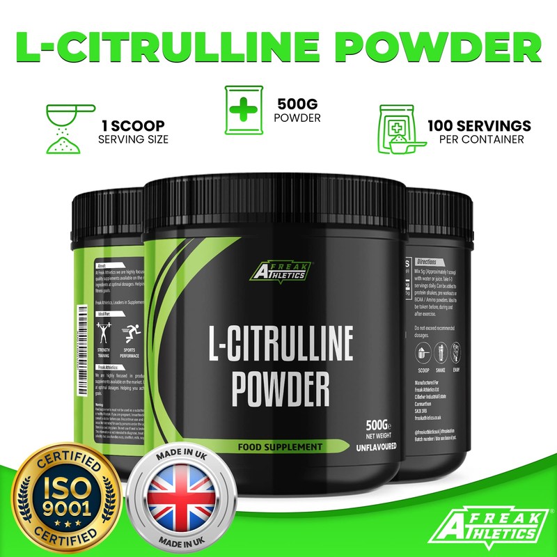 L-Citrulline Powder 500g Unflavoured by Freak Athletics