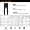 LEAO Youth Boys Compression Leggings Fleece Quick Dry Sports Tights