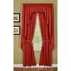 Today's Curtain Orleans 84" Panel Pair with Tiebacks Tambour Scallop