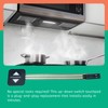 Memiuyelay WB24X10115 Downdraft Vent Up/Down Switch Touchpad Fit for GE