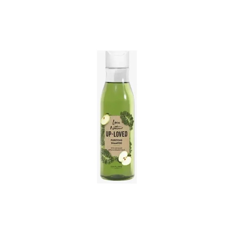 Shampoo Purificante con Manzana Reciclada y Kale Orgánica Love Nature