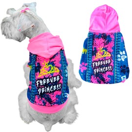Silopets Small Dog Outfits for Girls Hooded - Soft and Stretchy Girl Dog Outfits to Daily Walks - Sleeveless Female Dog Outfits, Jean Girl S