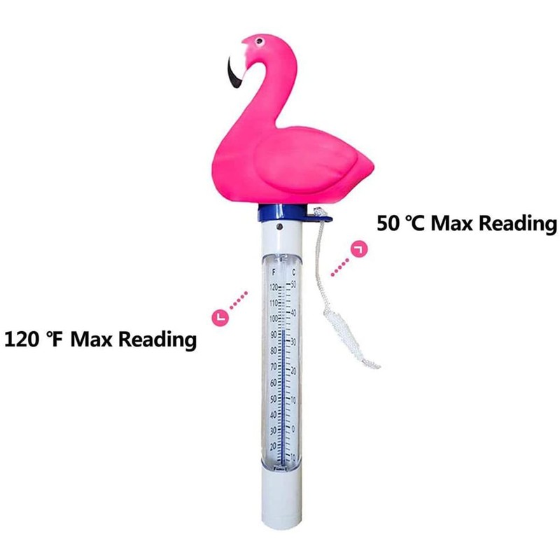 Pool Thermometer Floating Water Temperature Meter with String Swimming Pool
