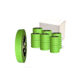 LiME LiNE Green Fineline Paper Masking Pinstriping Tape for Automotive Airbrushing Designs and Custom Painting (3/4" Tape Bundle - Pack of 48)
