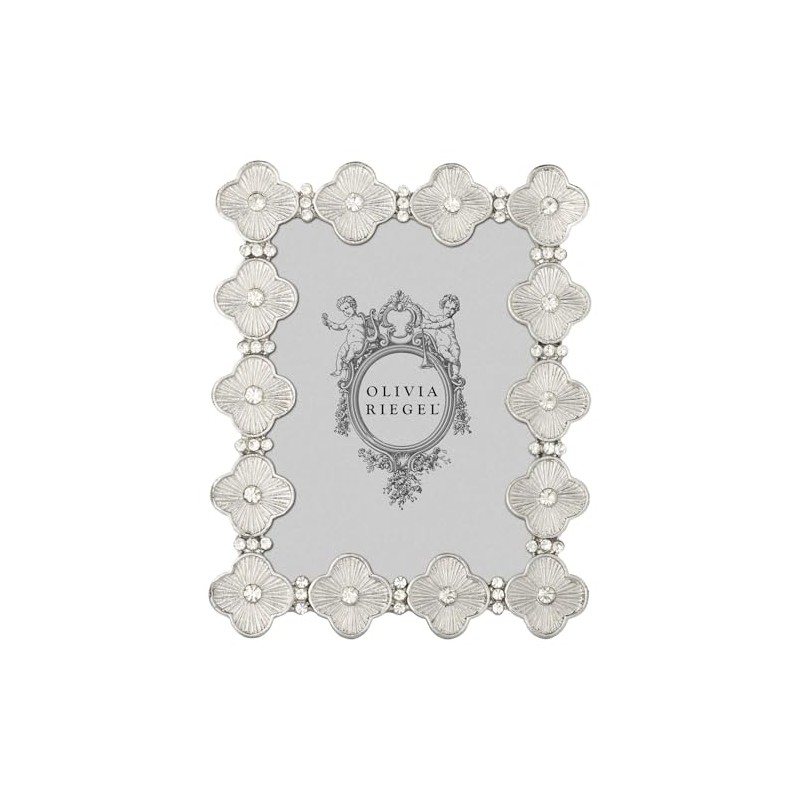Olivia Riegel Silver Clover 2.5 x 3.5 Frame - RT2452
