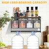Spice Rack Wall with Spice Box & Kitchen Roll Holder,