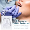 100 Piezas Arcos Niti para Ortodoncia, 10 Paquetes con 2