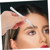 FOMIYES Precision Stainless Steel Eyebrow Tweezers Ergonomic Design for Accurate