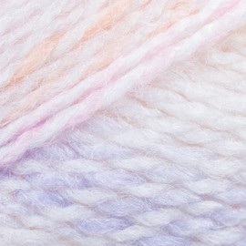 James Brett Baby Marble DK Knitting Yarn Soft Double Knit Wool 100g Ball (Lilac Peach & Lemon Mix - BM8)