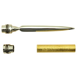 Penn State Industries PKMAJLOTP Majestic Letter Opener Kit Woodturning Project (Gun Metal & Chrome)