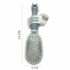 Spatlus Detangler Brush for Thick Curly Hair Massaging Scalp with