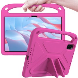 ATOOZ for Honor Pad X9 Case 11.5-inch 2023, Kids Case Cover with Shockproof Handle Stand for 11.5" Honor X9 Tablet (Rose)