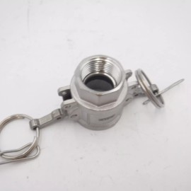 USA Sealing Type D 3/4" Stainless Steel 304 Camlock Cam & Groove 3/4" Female x 3/4" FNPT